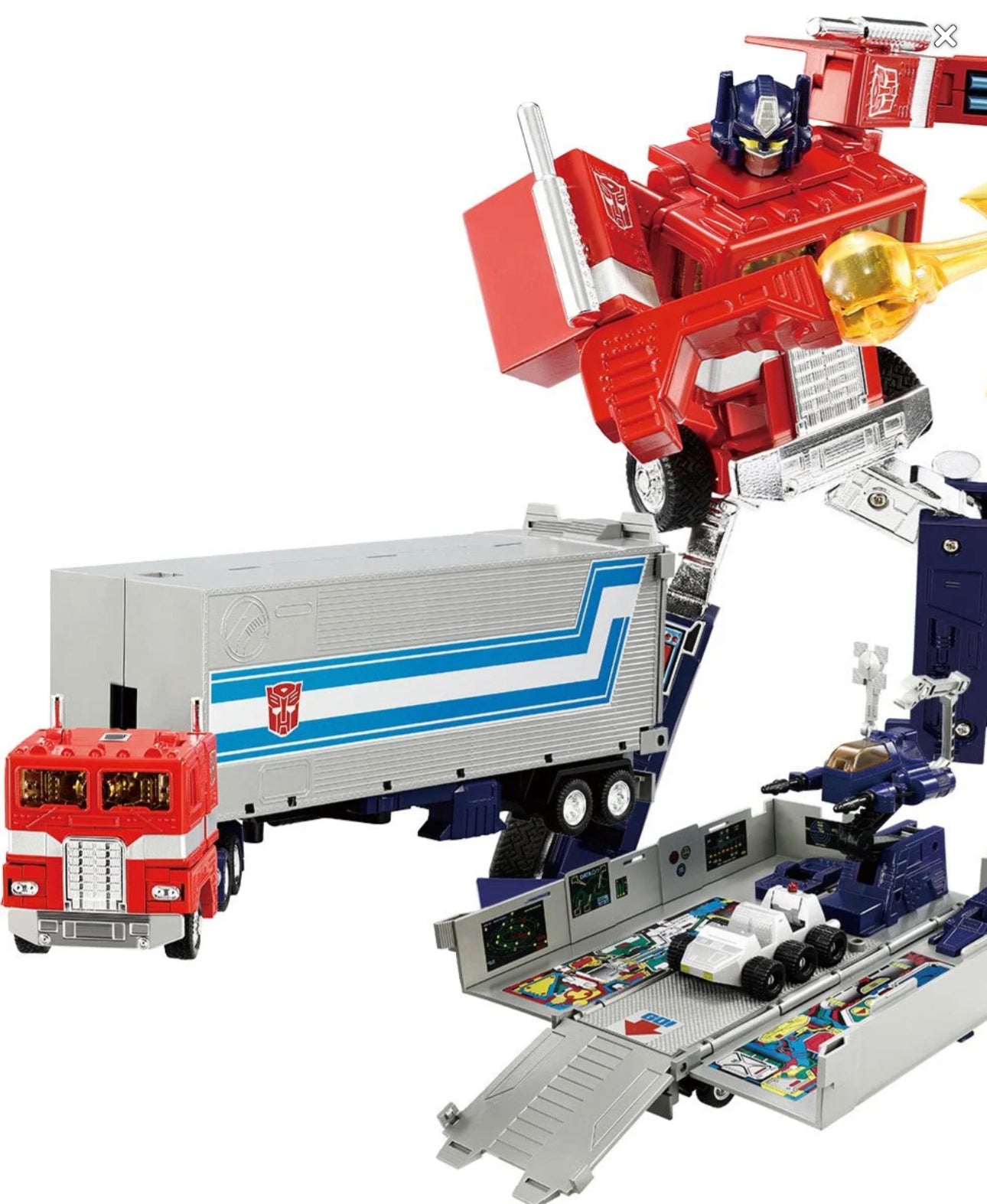 Transformers Missing Link C-01 Optimus Prime (Convoy) Action