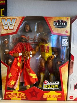 Macho man and Hulk Hogan Ring side exclusive