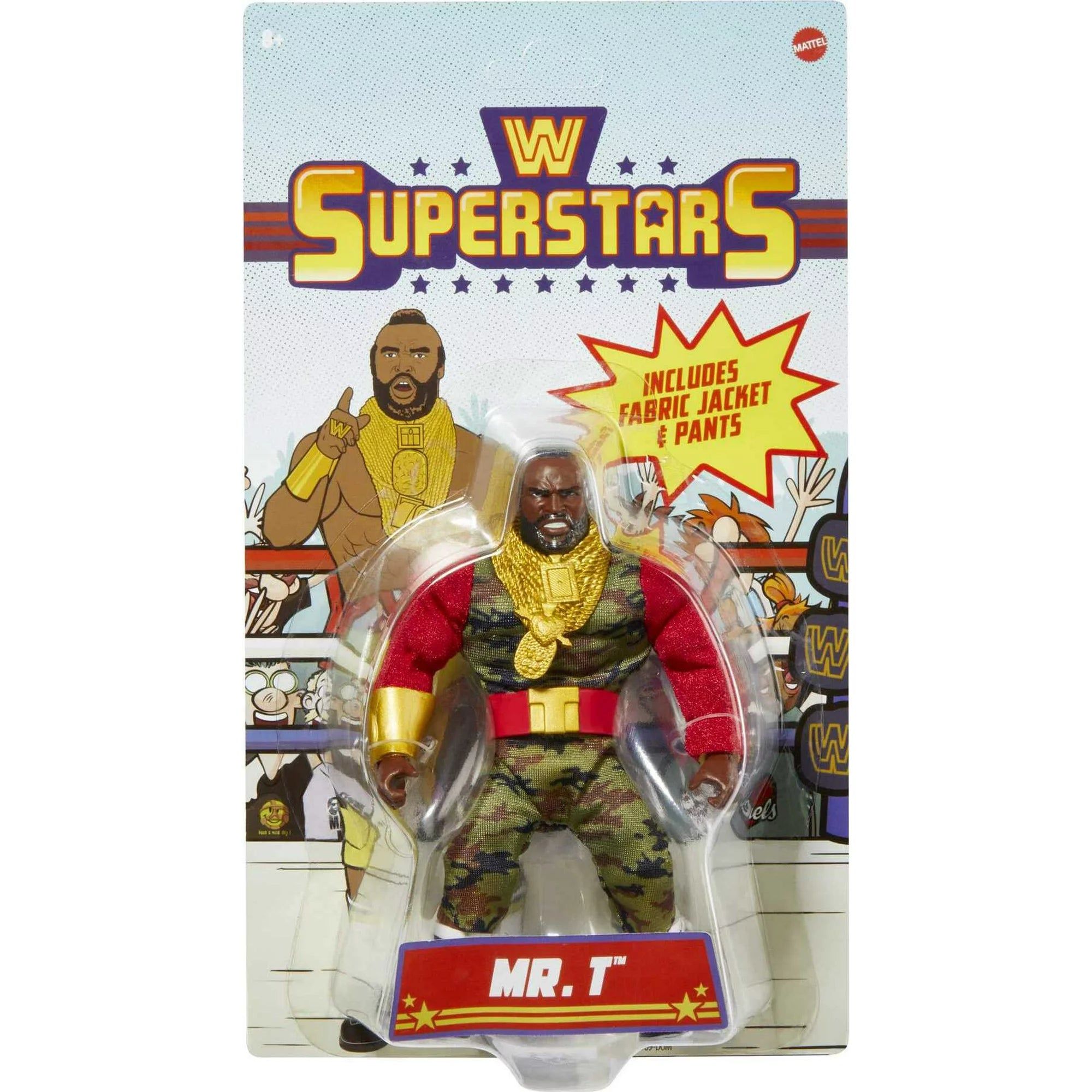 WWE Superstars Mr. T figure.| latoonie